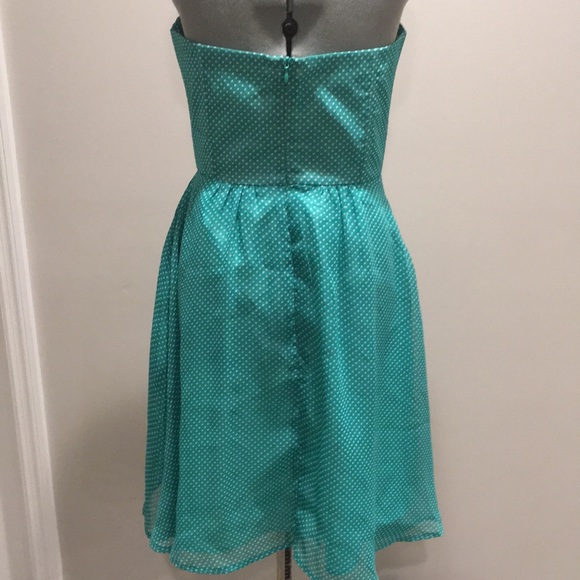 Ophelia for FC strapless small polka dot dress - Picture 4 of 6